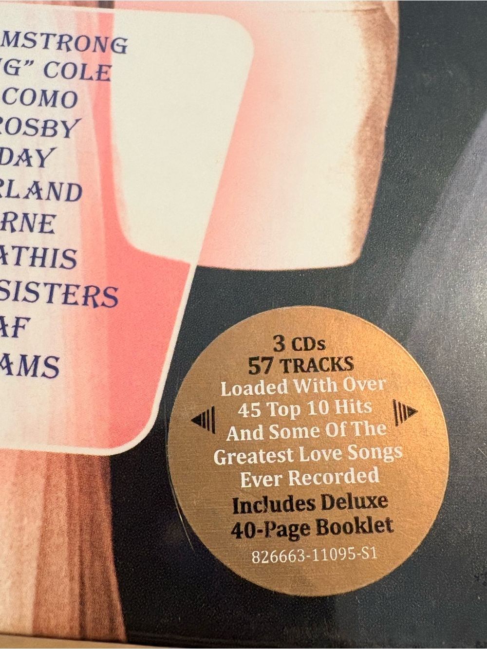 '50s Love Songs 3-CD Collection - OOP 2008 New - Picture 2 of 4